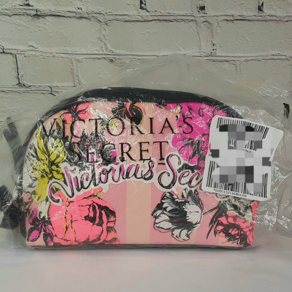 VICTORIA'S SECRET 'OBSESSED' LIMITED-EDITION TOP-ZIP 'VS' BOW & CHARM BAGGETT - Picture 15 of 16